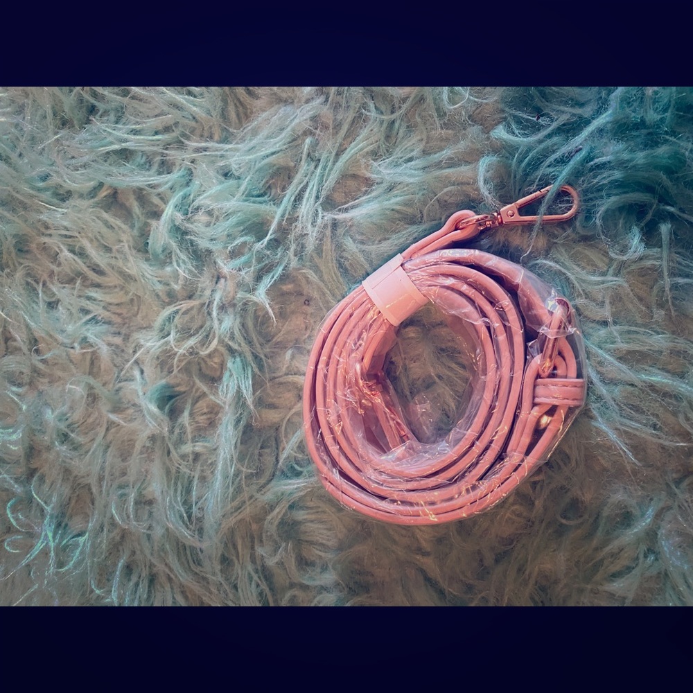 Baby girl pink purse shoulder strap